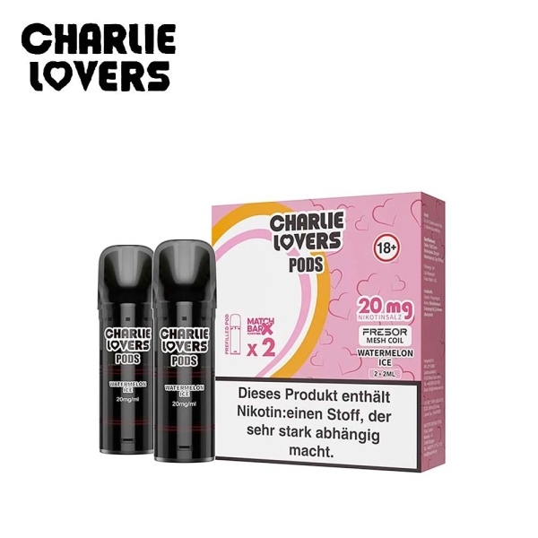Charlie Lovers - Watermelon Ice - Prefilled Pod 2ml/ Stück